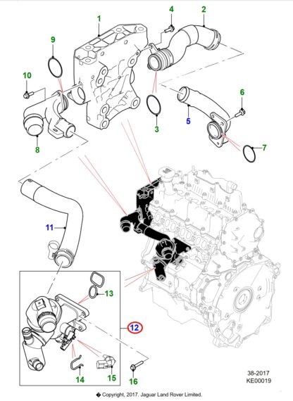 Ingenium 2.0d JDE38413 JDE40346 LR105975